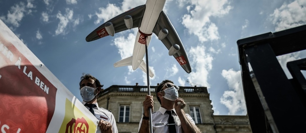 Air France: "pas plus d'argent injecte" par l'Etat, selon la CGT