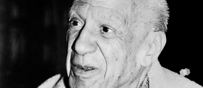 Pablo Picasso en 1973 a Vallauris.