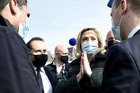 Marine Le Pen attaque Xavier Bertrand, &quot;un mondialiste&quot;