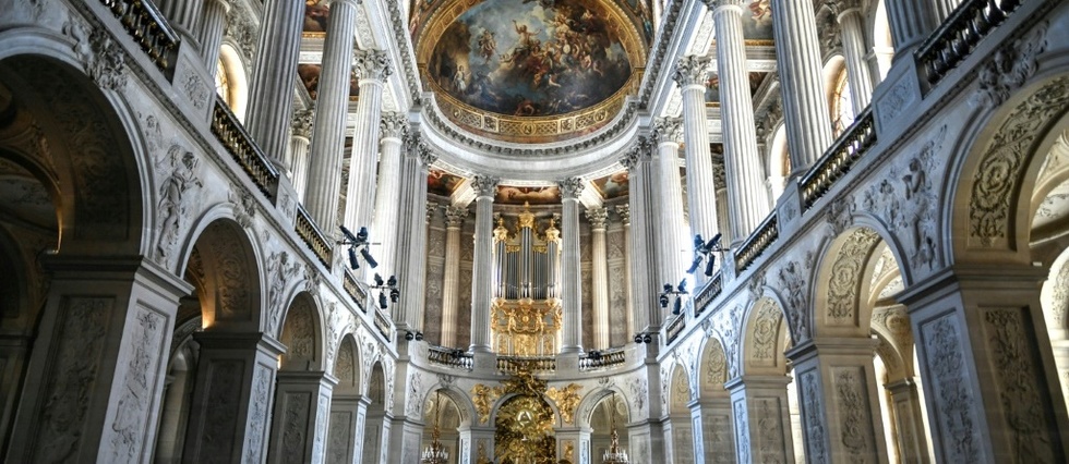 Chapelle royale et cabinet d'angle: deux joyaux restaures a Versailles