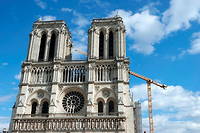 Restauration de Notre-Dame&nbsp;: &laquo;&nbsp;L&rsquo;engagement de 2024 sera tenu&nbsp;&raquo;, promet Macron