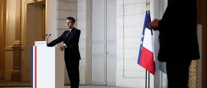 Emmanuel Macron recoit son homologue ukrainien Zelensky, vendredi. (Illustration)

