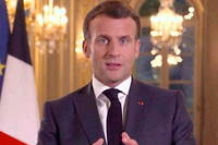 Russie&nbsp;: Macron pr&ecirc;t &agrave; &laquo;&nbsp;sanctionner&nbsp;&raquo; en cas de comportement inacceptable