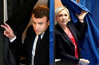 Pr&eacute;sidentielle 2022&nbsp;: Macron et Le Pen toujours en t&ecirc;te au 1er tour