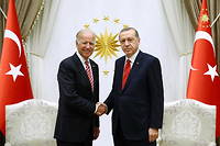 Erdogan et Biden souhaitent &laquo;&nbsp;b&acirc;tir une coop&eacute;ration plus &eacute;troite&nbsp;&raquo;