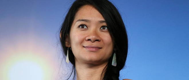 La realisatrice Chloe Zhao, au Festival de Deauville, en 2015.
