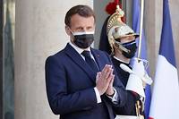 Covid: Macron pr&eacute;sentera vendredi &quot;les perspectives&quot; du d&eacute;confinement dans la presse r&eacute;gionale