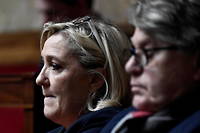 RN&nbsp;: Le Pen et Collard relax&eacute;s apr&egrave;s la diffusion d&rsquo;images de Daech
