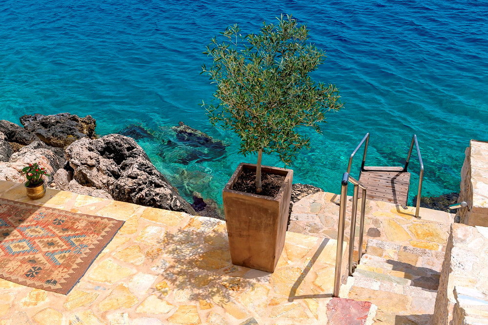 Sejourner au  Halki Sea House, sur la petite ile de Chalki, a l'ouest de Rhodes.