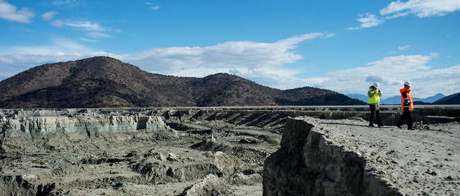 Mine de cuivre au Chili. Les besoins en mineraux pourraient etre multiplies par six d'ici a 2040, selon l'AIE.
