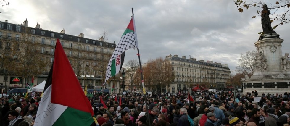 Les organisateurs maintiennent la manifestation pro palestinienne interdite samedi a Paris