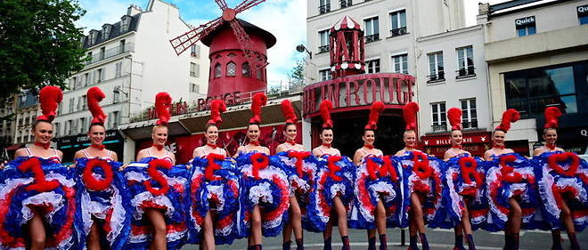 Le Moulin Rouge a annonce ce lundi la date de sa reouverture. 
