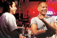 Bruce Willis et John Travolta&nbsp;: les retrouvailles, 27&nbsp;ans apr&egrave;s &laquo;&nbsp;Pulp Fiction&nbsp;&raquo;