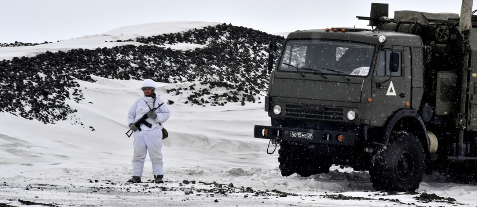 Dans l'Arctique, la Russie affiche sa base militaire modele face a l'Otan