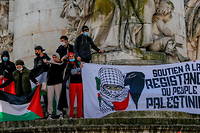 Plusieurs milliers de personnes dans la rue en France en soutien aux Palestiniens