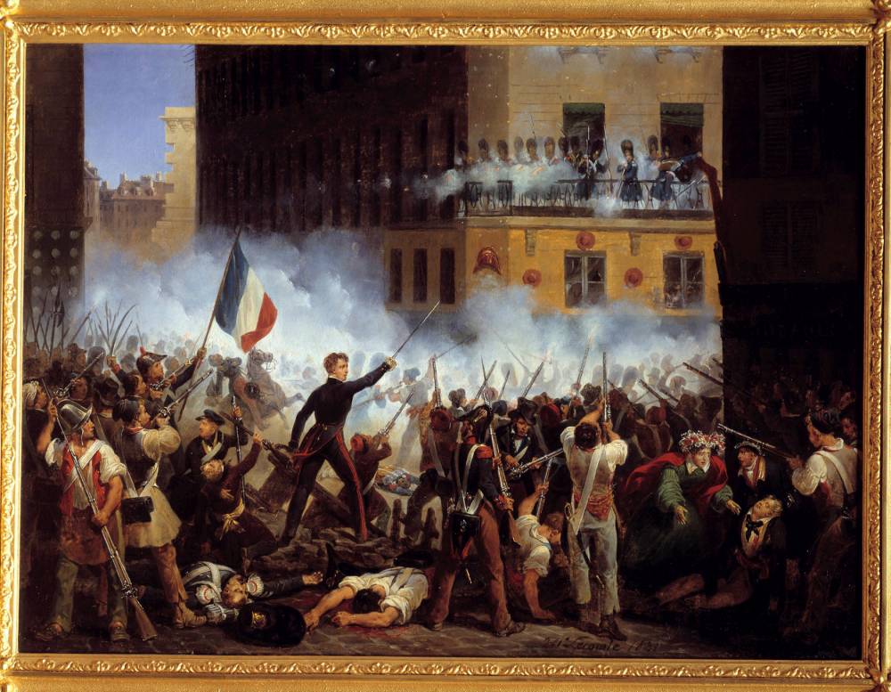 Революция 1830 г. Бельгийская революция 1830. Hippolyte Lecomte художник битва при Буссю. Намазова а.с. Бельгийская революция 1830 года. М., 1979..