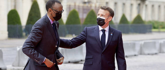 Depuis le debut de son quinquennat, Emmanuel Macron a entame un travail de rapprochement avec le Rwanda de Paul Kagame. 
