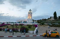 La ville touristique de Sidi Bou Said à proximité de Tunis.
