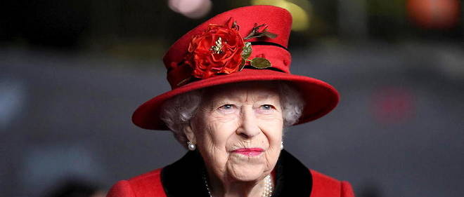 Elizabeth II le 22 mai 2021.

