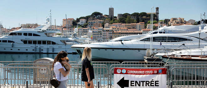 Avec le deconfinement et le Festival international du film en juillet, Cannes va retrouver des couleurs touristiques. 
