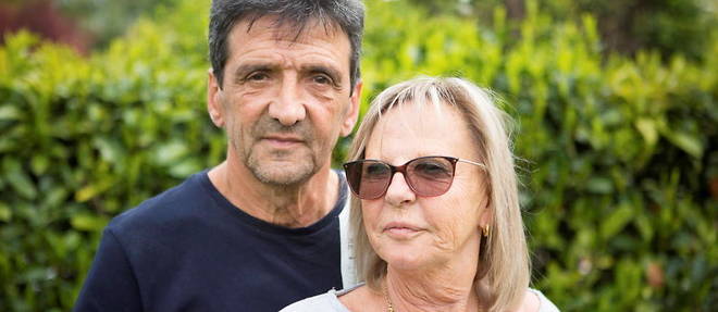 Violetta et Lucien Douib, les parents de Julie, tuee en Corse par son ex-conjoint le 3 mars 2019.
