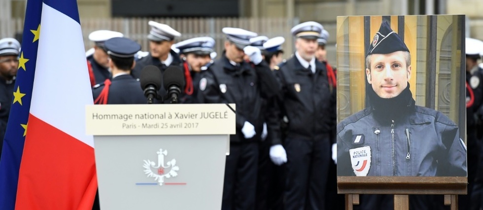 Policier assassine sur les Champs-Elysees: la lettre poignante d'une mere a son fils, Xavier Jugele
