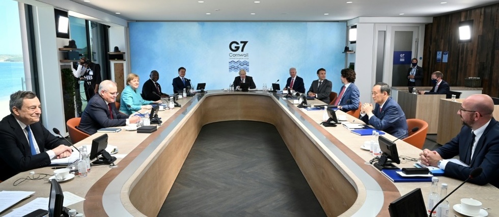 Apres les defis diplomatiques, place a l'urgence climatique au sommet du G7