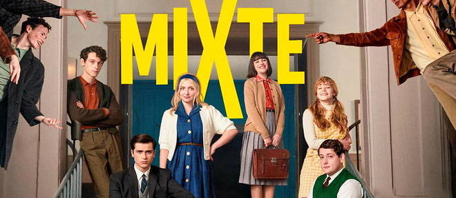 Le jeune cast de << Mixte >> fait revivre l'ambiance des lycees des annees 1960.
