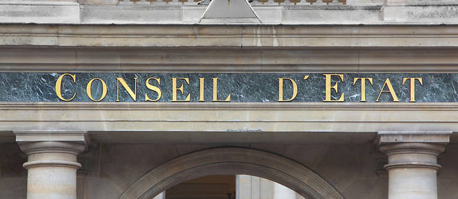 Le Conseil d'Etat, l'un des grands corps de l'Etat, sis au Palais-Royal a Paris.
