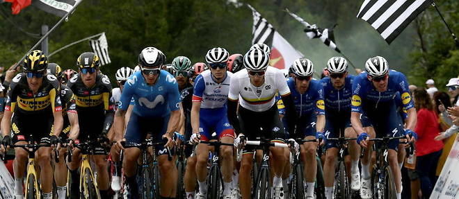 Les coureurs se sont elances ce week-end de Brest pour le Tour de France 2021.
