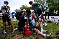 Chute sur le Tour de France&nbsp;: l&rsquo;organisateur retire sa plainte