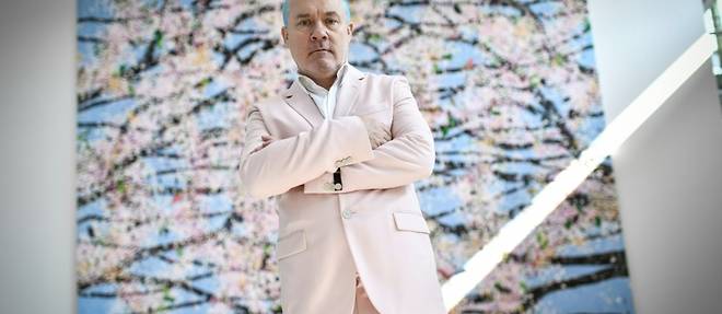 Damien Hirst offre un printemps de cerisiers en fleurs a la Fondation Cartier