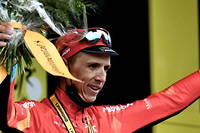 Tour de France&nbsp;: Teuns remporte la huiti&egrave;me &eacute;tape