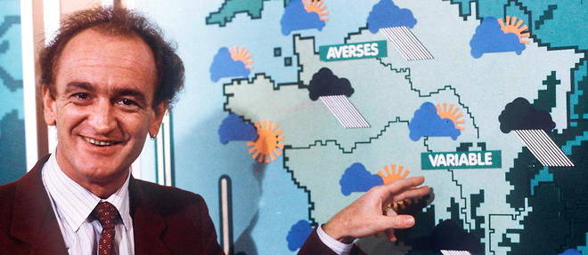 Alain Gillot-Petre dans les annees 1980 sur Antenne 2.
