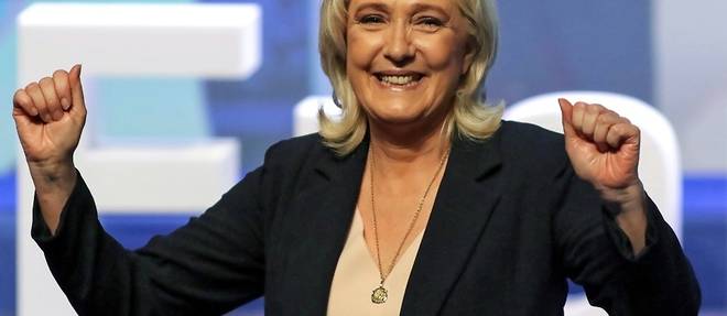 Marine Le Pen reelue sans surprise a la tete du RN pour un quatrieme mandat