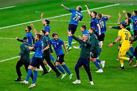 L'Italie en finale de l'Euro.
