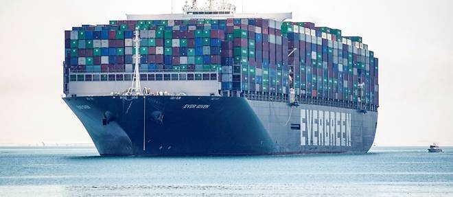 L'Egypte va relacher le navire geant qui avait bloque le canal de Suez