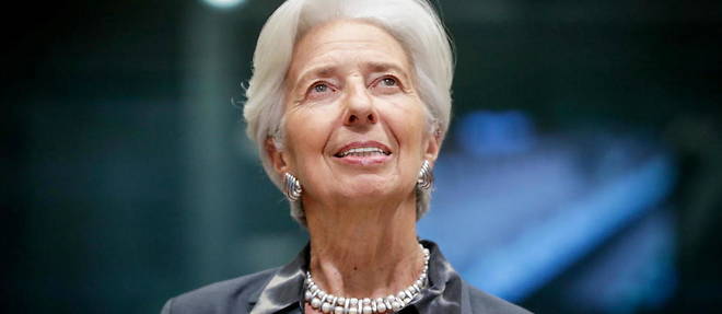 Christine Lagarde a succede a Mario Draghi a la tete de l'institution d'emission communautaire. 
