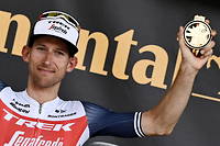 Bauke Mollema (Trek) a remporté en solitaire la 14 e  étape du Tour de France.
