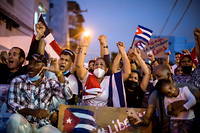 Manifestations &agrave; Cuba&nbsp;: le r&eacute;gime bl&acirc;me les &Eacute;tats-Unis