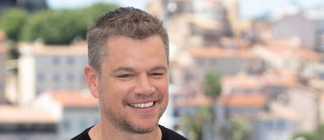 Matt Damon lors du Festival de Cannes 2021.
