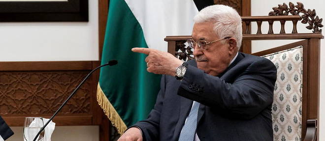 Mahmoud Abbas en mai 2021.
