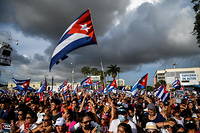&Agrave; Miami, les exil&eacute;s cubains demandent une intervention militaire