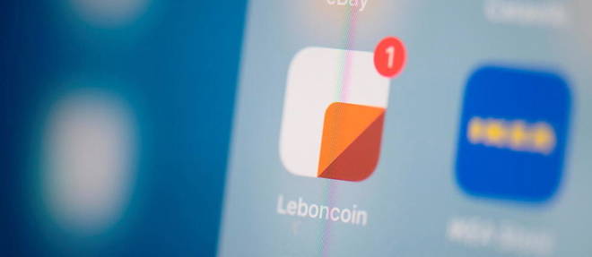 Le logo de l'application mobile du site de petites annonces Le Bon Coin.
