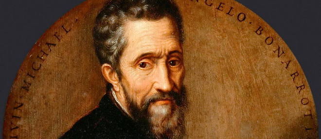 Un portrait de Michel-Ange, peint par l'artiste Floris.
