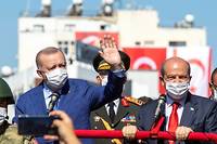 A Chypre, Erdogan pousse pour une solution &agrave; deux Etats et la r&eacute;ouverture de Varosha