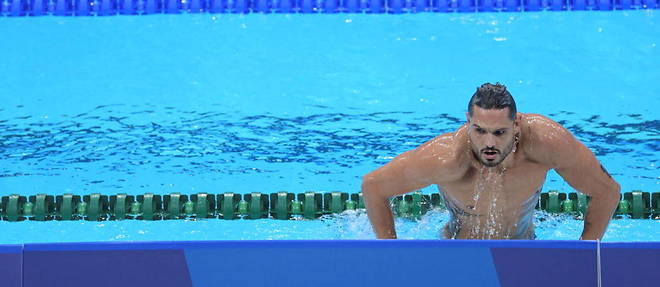 Malgre une belle performance individuelle, Florent Manaudou n'a pas permis au relais francais d'aller chercher une medaille en natation.
