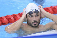 Florent Manaudou s'élancera au départ du 50 mètres nage libre vendredi.
