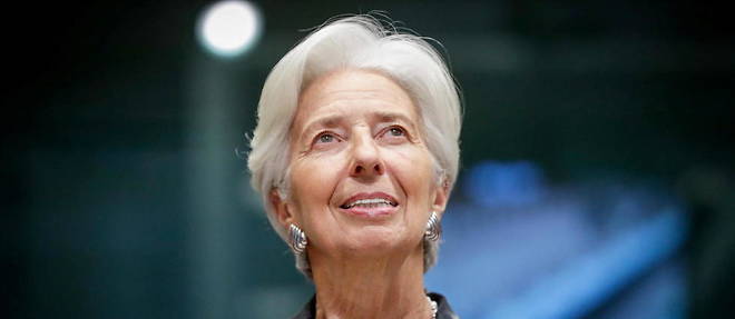 Christine Lagarde, presidente de la la Banque centrale europeenne.
