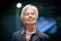 Christine Lagarde, présidente de la la Banque centrale européenne.
